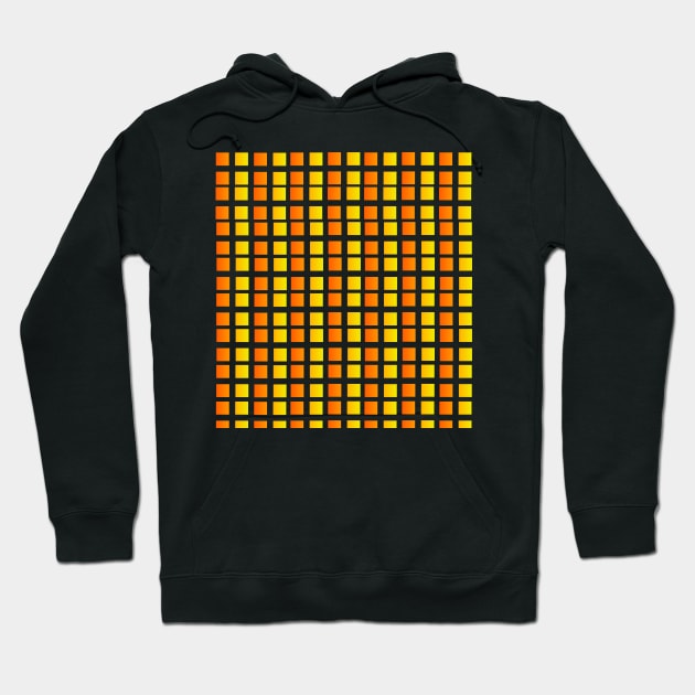 SQUARES PATTERN,  SQUARE STANDARD Hoodie by SAMUEL FORMAS